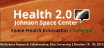 The Space Health Innovation Challenge is actually a space hackathon on the weekend of October 18th. Source.